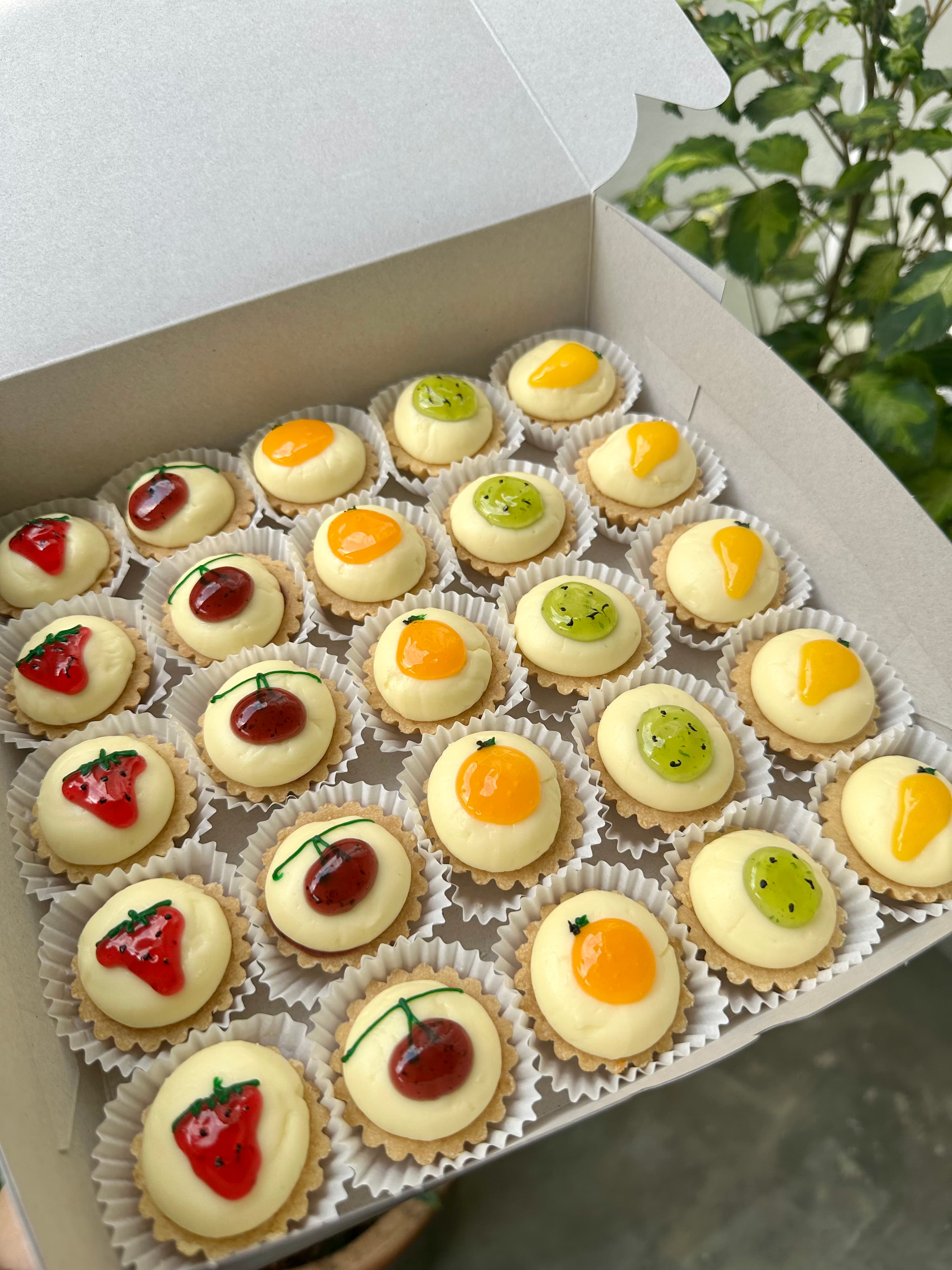 Cheesetart mix fruity