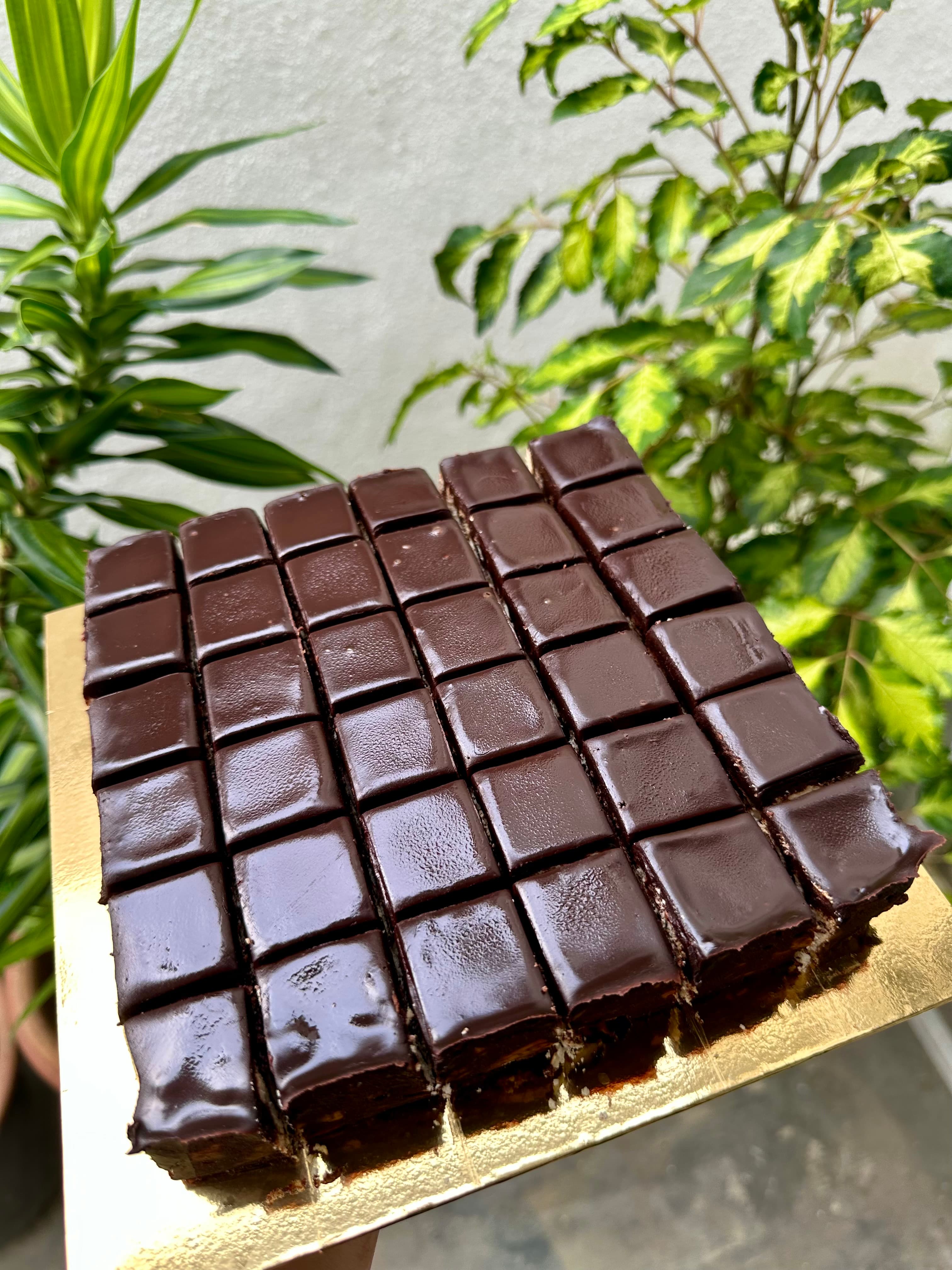 Kek Batik Choc Ganache